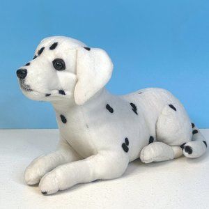 RARE Vintage 1996 Stuffins Realistic Dalmatian Dog 10" Plush‎ Stuffed Animal Toy